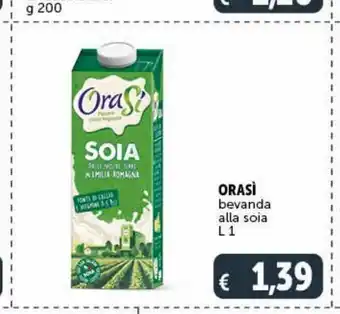 Orasì bevanda di soia l 1