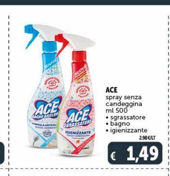 Ace spray senza candeggina ml 500