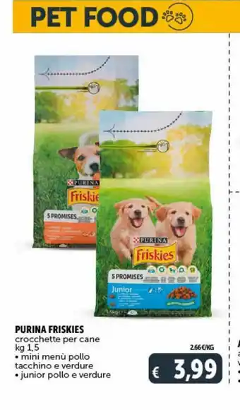 Purina friskies crocchette per cani kg 1.5