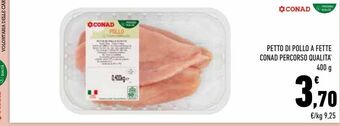 Conad City Petto di pollo a fette conad percorso qualità offerta