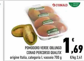 Conad City Pomodoro verde oblungo conad percorso qualità offerta