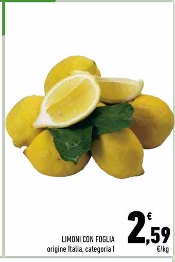 Limoni con foglia