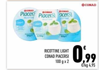 Conad City Ricottine light conad piacersi offerta