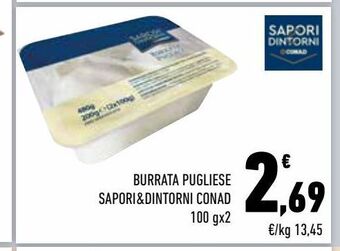 Burrata pugliese sapori & dintorni conad