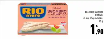 Conad City Filetti di sgombro rio mare offerta