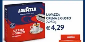 Supermercato Coal Lavazza crema e gusto 2x250g offerta