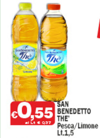 San Benedetto The' Pesca/Limone Lt. 1,5