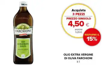 Oasi Farchioni Olio Extra Vergine Di Oliva lt 1 offerta