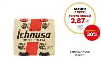 Ichnusa Birra cl 20 x 4