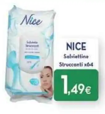 Nice Salviettine Struccanti x 64