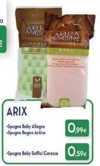 Arix Spugna Baby Allegra