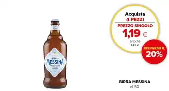 Messina Birra cl 50