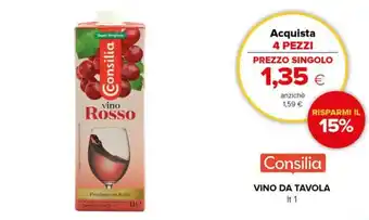 Consilia Vino da Tavola lt 1