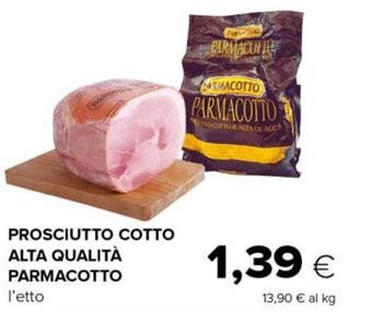 Oasi Parmacotto Prosciutto Cotto Alta Qualità offerta
