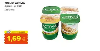Activia Yogurt 4 pezzi - gr 500