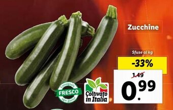 Lidl Zucchine offerta