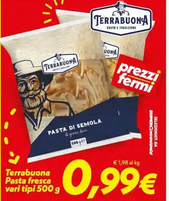Iper Super Conveniente Terrabuona Pasta fresca 500g offerta