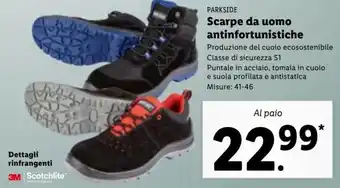 Lidl Parkside Scarpe da uomo antinfortunistiche misure: 41-46 offerta