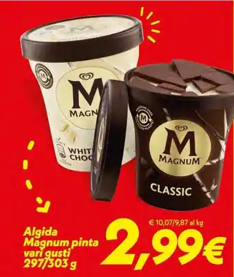 Iper Super Conveniente Algida Magnum pinta 297/303g offerta