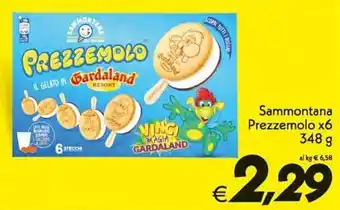 Iper Super Conveniente Sammontana Prezzemolo x6 348g offerta
