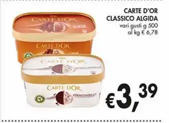 SuperCoal Carte d'or classico algida offerta