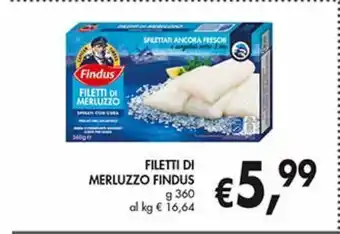 Filetti di merluzzo findus