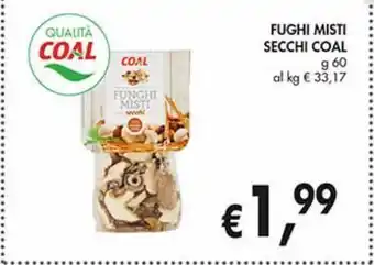 Funghi misti secchi coal