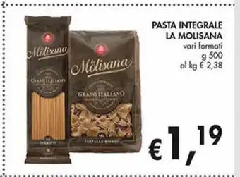 Pasta integrale la molisana