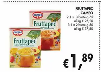 Fruttapec cameo