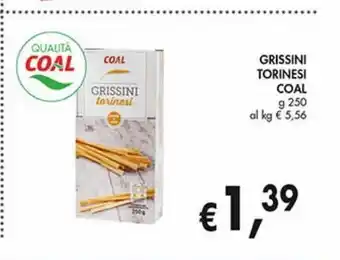 Grissini torinesi coal