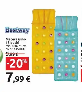 Materassino 18 buchi