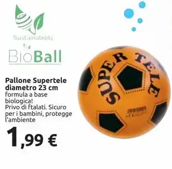 Pallone supertele diametro 23 cm