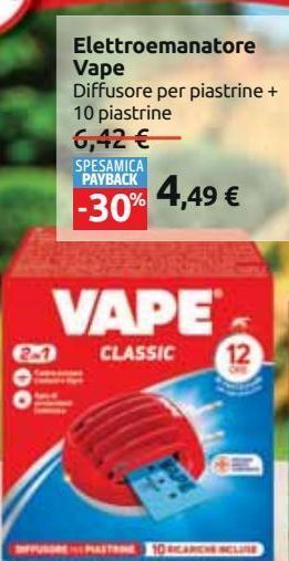 Elettroemanatore vape