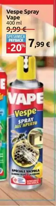 Carrefour Iper Vespe spray vape offerta