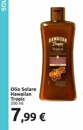 Carrefour Iper Olio solare hawaiian tropic offerta