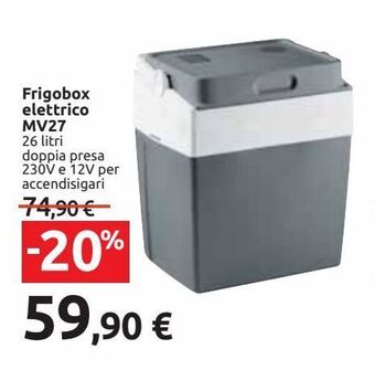 Frigobox elettrico mv27