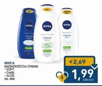 SeBón Supermercati Bagno doccia creme nivea offerta