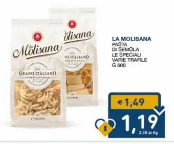 SeBón Supermercati Pasta di semola la molisana offerta