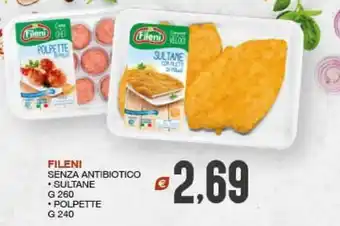 Senza antibiotico fileni