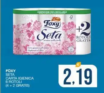 SeBón Supermercati Carta igienica foxy offerta