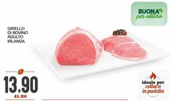 SeBón Supermercati Girello di bovino adulto irlanda offerta