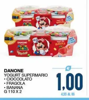 Yogurt supermario danone