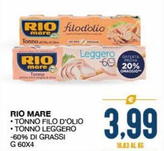 SeBón Supermercati Rio mare offerta