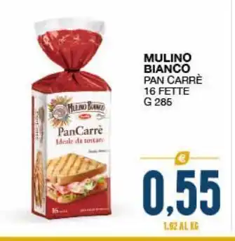 Pan carrè mulino bianco