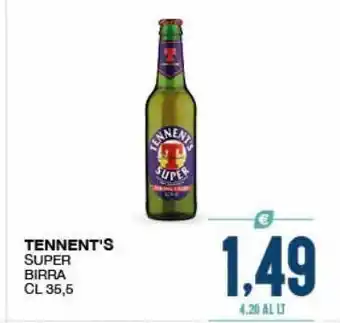 SeBón Supermercati Super birra tennent's offerta