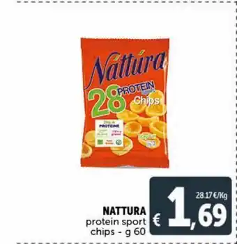 Natura proteina sport chips g 60