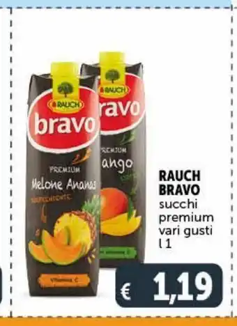 Rauch brava succhi premium vari gusti l1