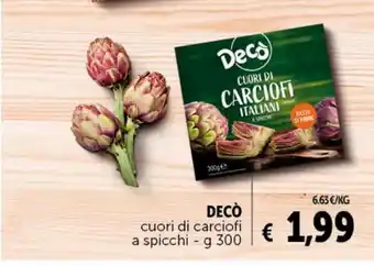 Deco cuori di carciofi a spicchi g 300
