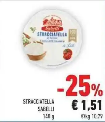 Sabelli Stracciatella 140 g