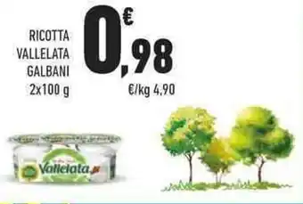 Galbani Vallelata Ricotta 2x100 g